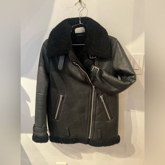 Wilfred Free Joan Shearling Jacket - Picture 8 of 11